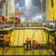 Image for article titled A Colossal Yellow Cave Taking Shape Beneath Manhattan